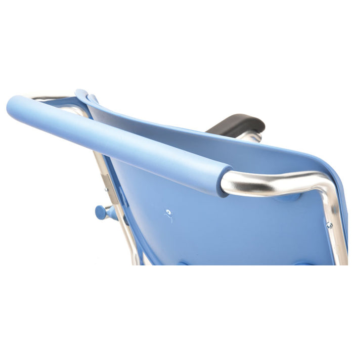 Cadeira Sanitária e de Banho com Rodas - Encartável - MINORQUE