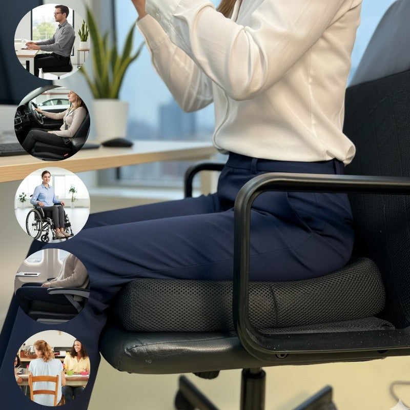 Coccyx Discharge Cushion - Sacral - Viscoelastic 