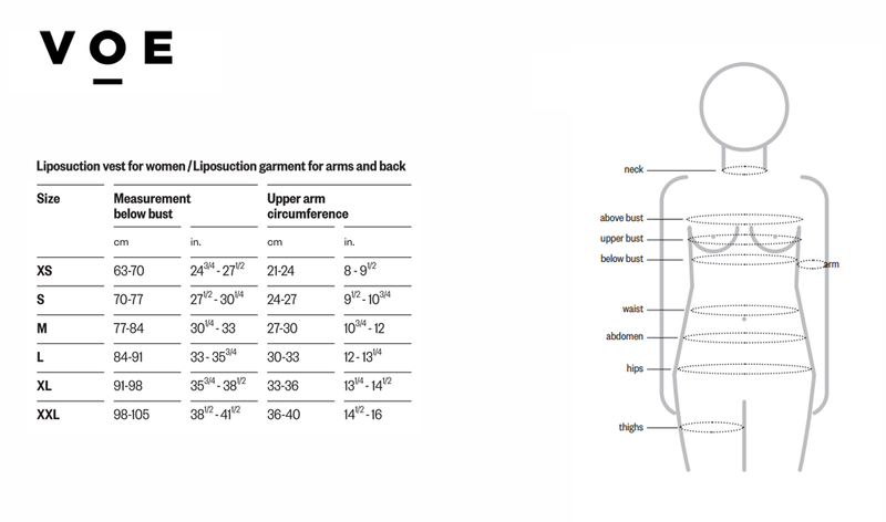 Colete para Mulher com Abertura Frontal - Pós-cirurgia