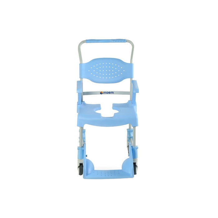 Cadeira Sanitária e Banho com rodas - MOEM - 11076
