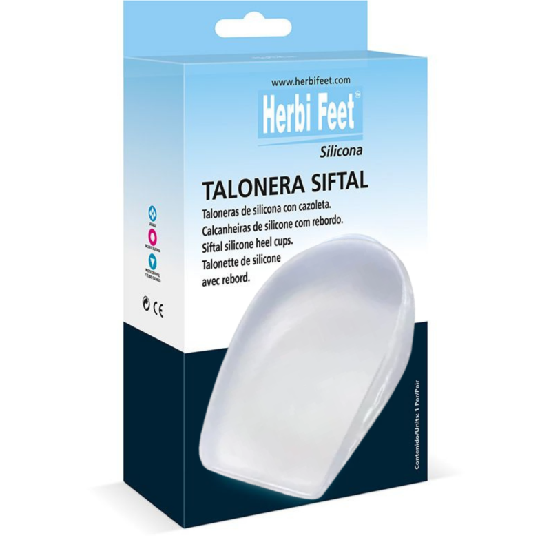 Calcanheira com Rebordo - Silicone