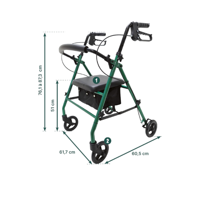 Andarilho 4 rodas - Robusto - 826314