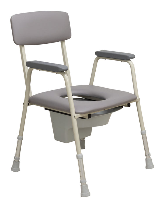 Cadeira Sanitária Acolchoada - COMMODE ECO