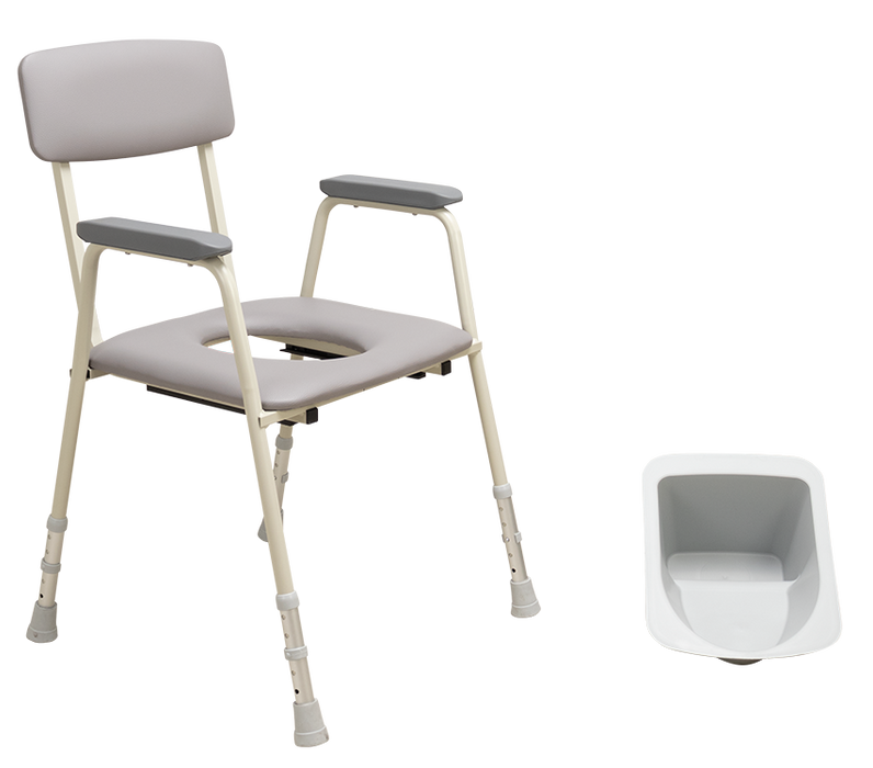 Cadeira Sanitária Acolchoada - COMMODE ECO