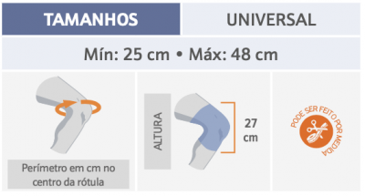Joelheira Envolvente - Estabilização flexível
