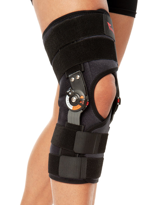 Knee brace with flexion-extension control - 898