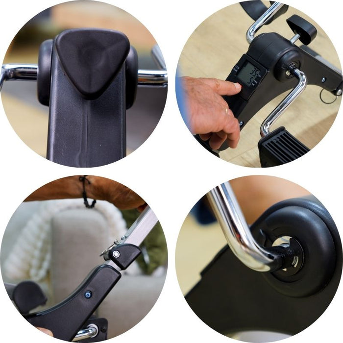 Ejercitador de pedales plegable - Brazos y piernas RP924