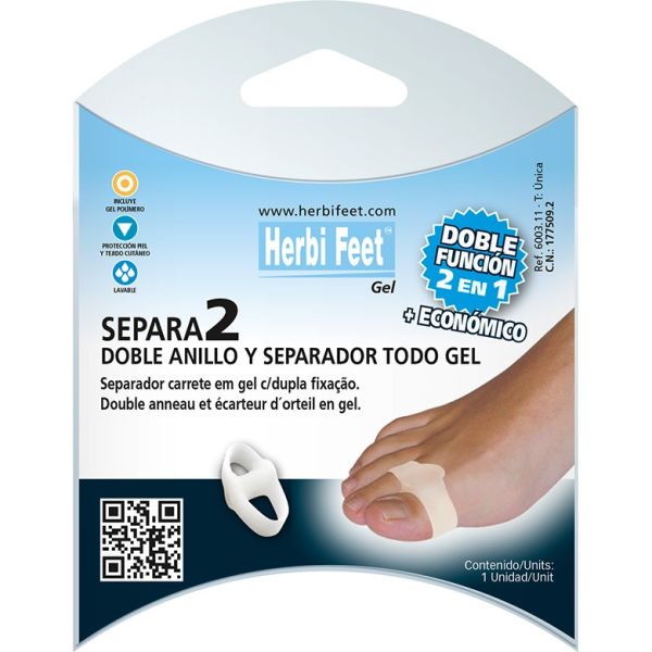 Toe separator with Double Ring - Separates 2