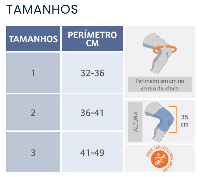 Open Knee Brace with Lateral Polycentric Joints - ORLIMAN 7104A