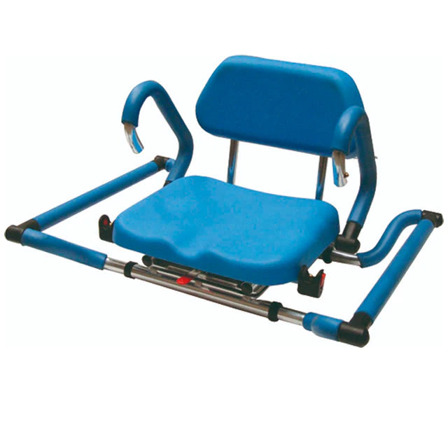 Swivel Bath Chair - Folding arms