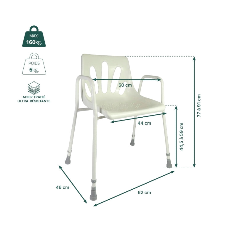 Rectangular Shower Chair