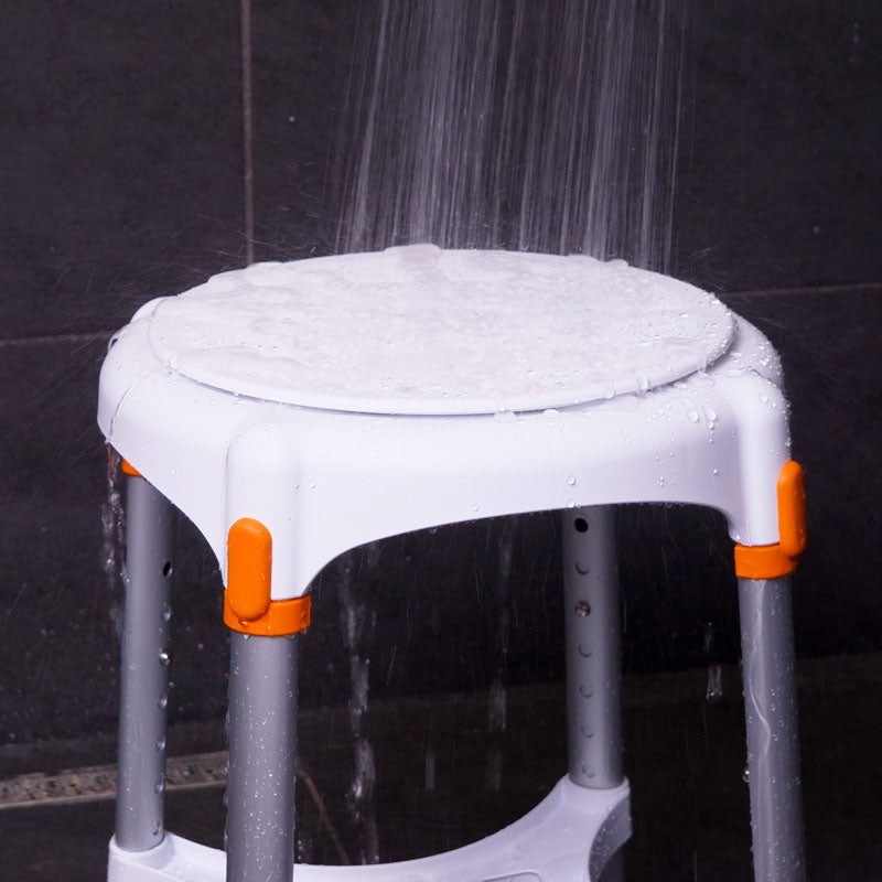 Round Shower Bench - ROTATING