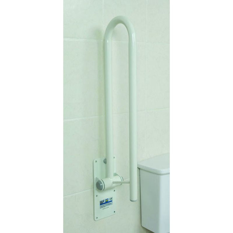 Padded Toilet Grab Bar - Aluminum