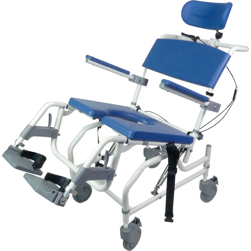 Toilet and Bath Chair with Wheels - ASTON