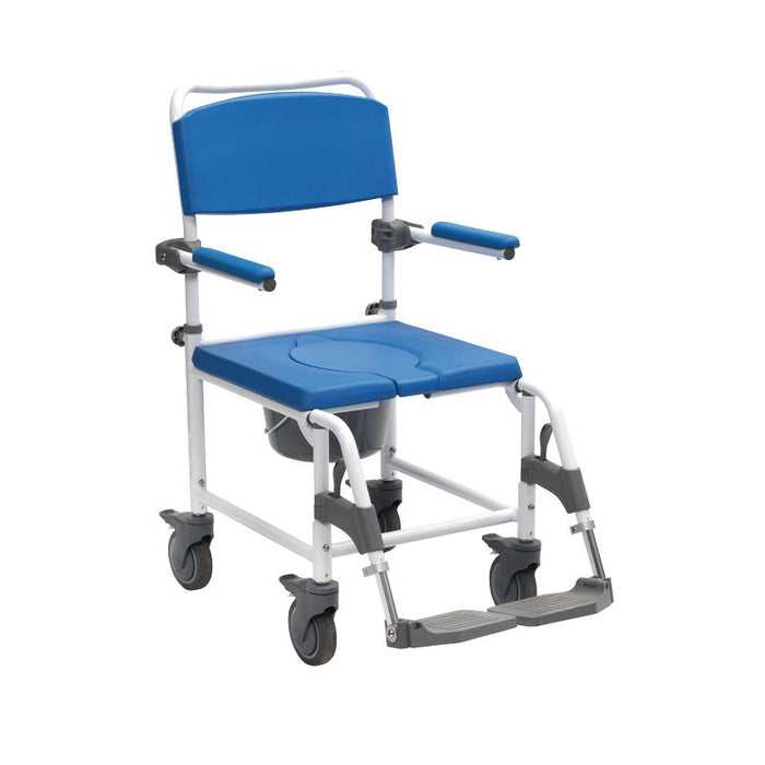 Toilet and Bath Chair with Wheels - ASTON