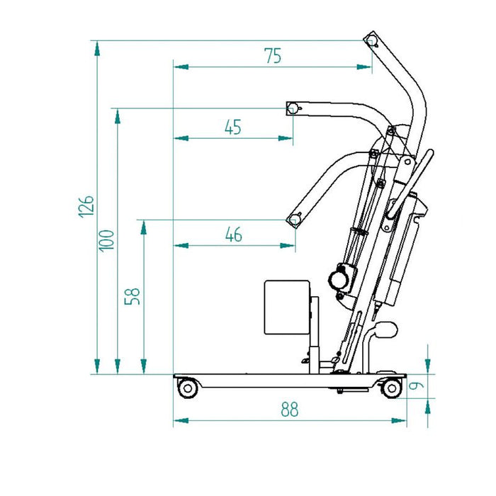Elevador de Bipedestação - Verticalização - RISE UP