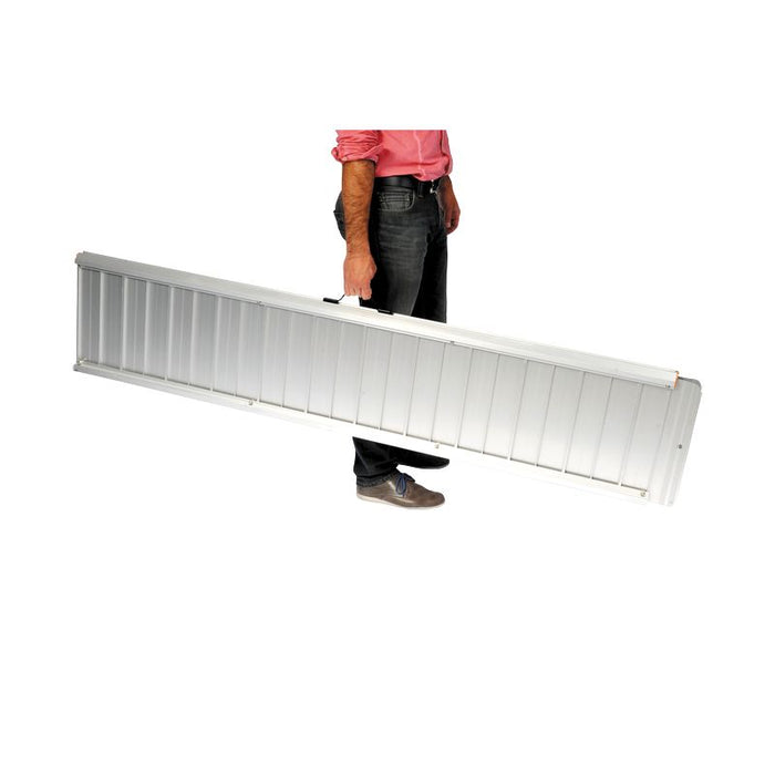 Folding aluminum ramp - ERGO