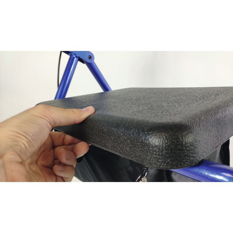 Andarilho com Assento e Bolsa - 4 rodas