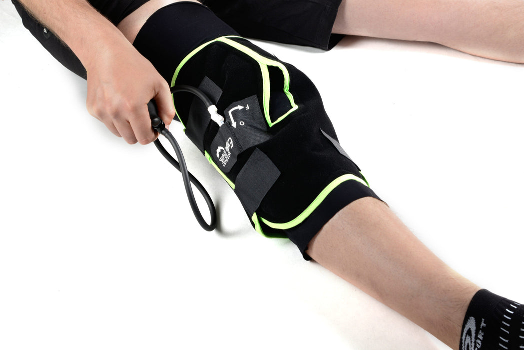 Joelheira de Estabilização de Compressão e Crioterapia - Insuflável - Excell'Ice