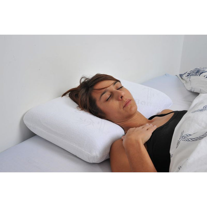 Viscoelastic Sleeping Pillow - Activated charcoal - Vegelya