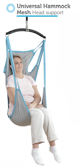 Cesta/Arnês com Apoio de Cabeça para Grua de Transferência - WINNCARE