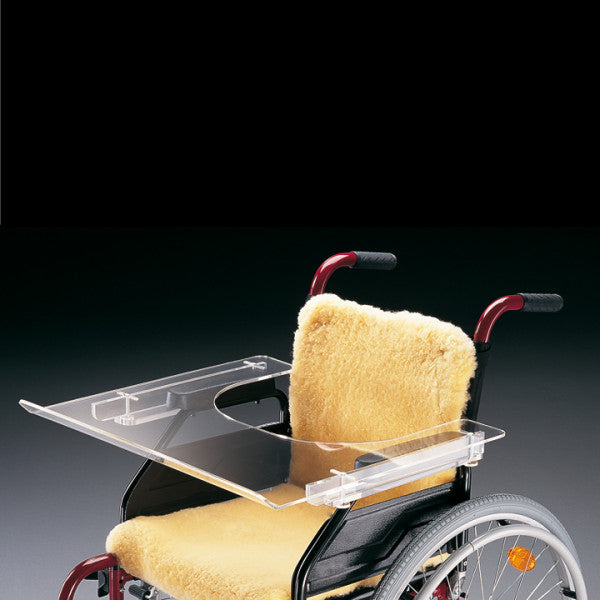 Universal Acrylic Tray - For Wheelchairs