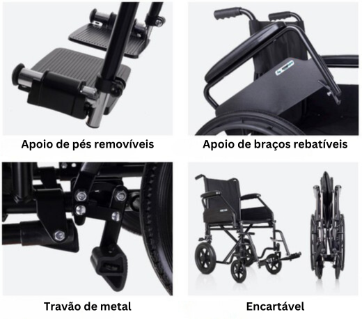 Bariatric Wheelchair CP300 PLUS