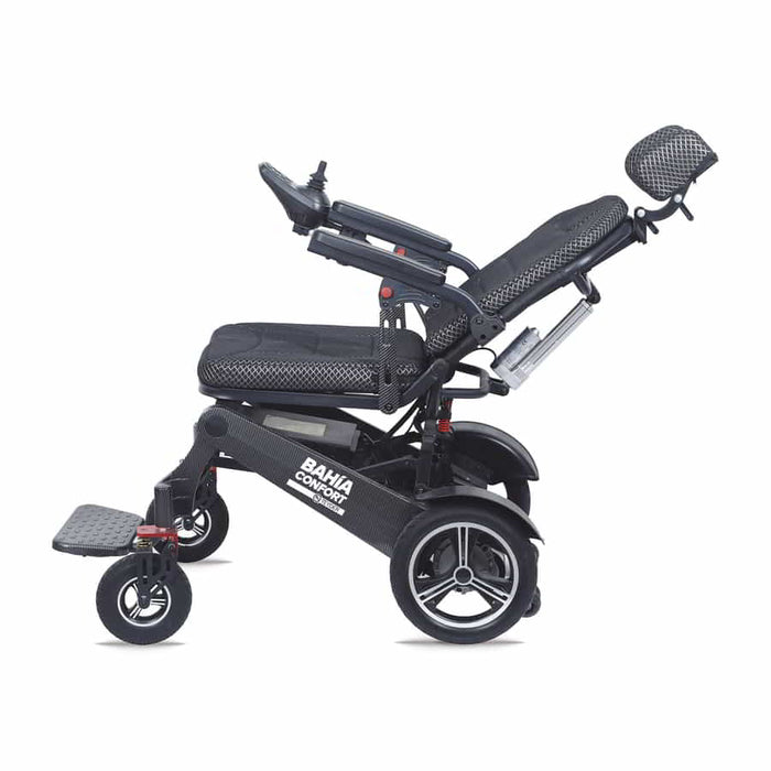 Cadeira de Rodas Elétrica - Comando Distância - Encosto Reclinável - BAHÍA CONFORT