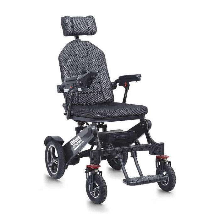 Cadeira de Rodas Elétrica - Comando Distância - Encosto Reclinável - BAHÍA CONFORT
