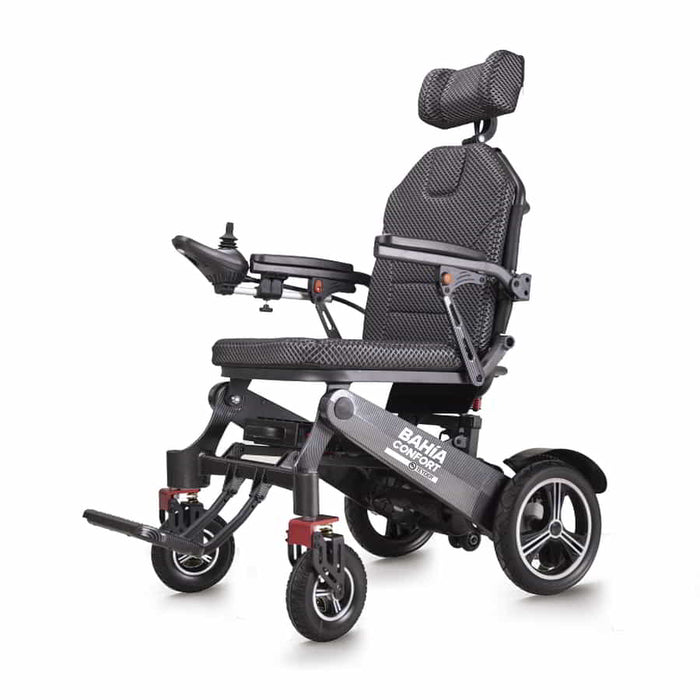 Cadeira de Rodas Elétrica - Comando Distância - Encosto Reclinável - BAHÍA CONFORT