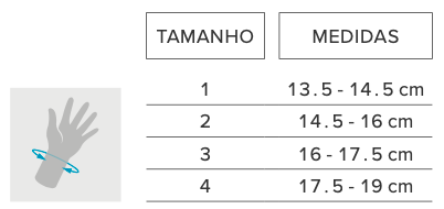 Ortótese de Pulso semirrígida com tala palmar e de polegar - BOA®