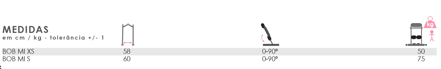 Standing Frame Pediátrico - BOB MI