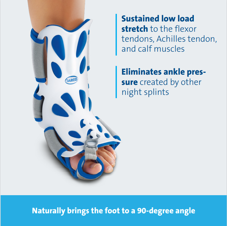 Tala Noturna - Fascite Plantar - DARCO Body Armor Night Splint