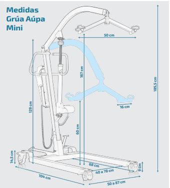 Elevador/grúa eléctrica AÚPA MINI
