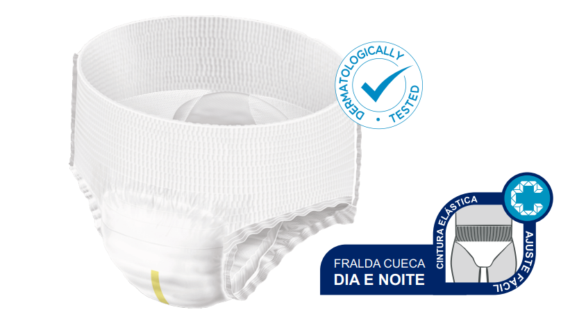 Fralda Cueca CARINE Premium - 6 Gotas (30 unidades)