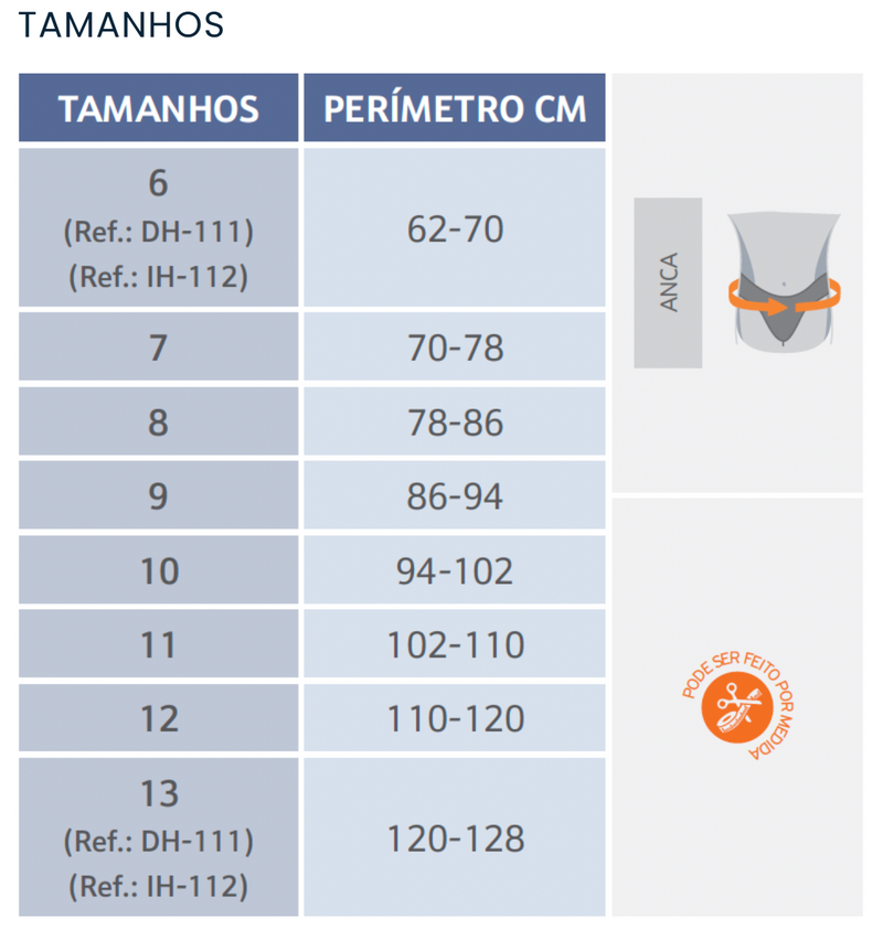 Cabestrillo para hernia inguinal - Hebilla