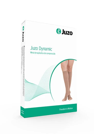 Meia de compressão Juzo Dynamic Cotton - Algodão - Até à raíz da coxa