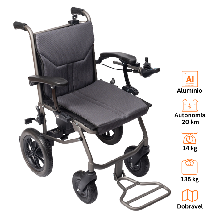 Cadeira de Rodas Elétrica Dobrável - E-FOLDI