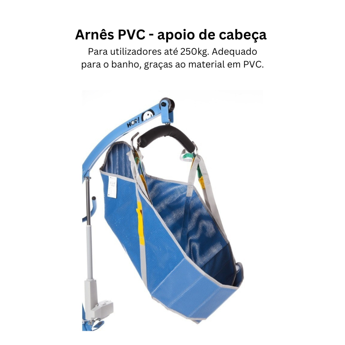 Cesta/Arnês com Apoio de Cabeça para Grua de Transferência - WINNCARE