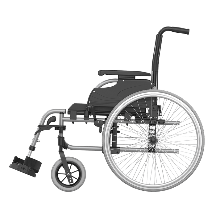 Latina Compact Light Alloy Manual Wheelchair - Disposable - Quick Removal Wheel
