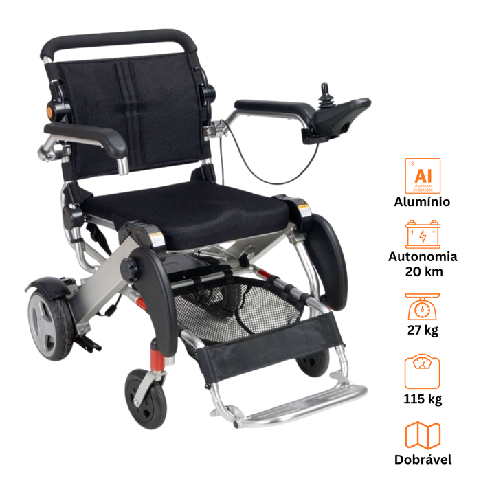 Folding Electric Wheelchair - ORTHOS XXI INCA PLUS
