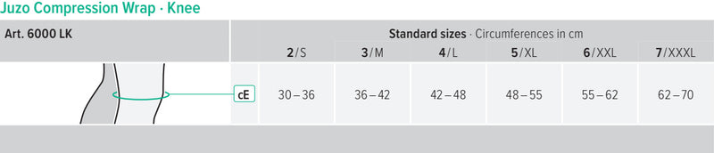 Juzo Compression Wrap - Ligaduras de compressão para Linfedema - Membro Inferior
