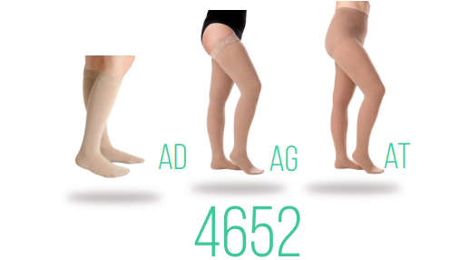 Compression Stockings - Class II - Juzo FASCINATION - Up to the thigh