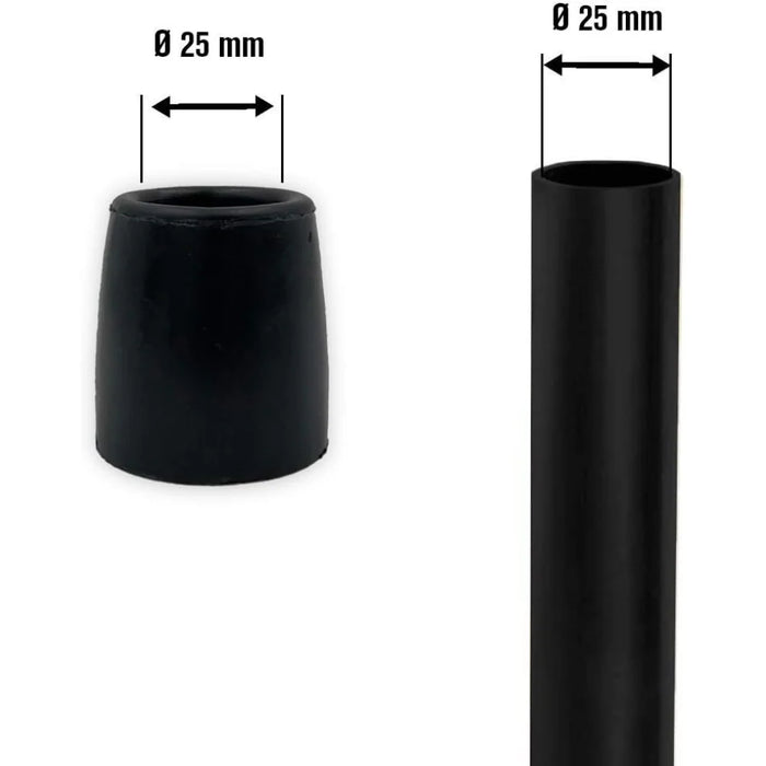 Punta de goma para andador