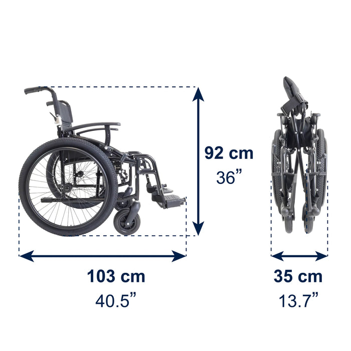 Silla de ruedas bariátrica HERCULES
