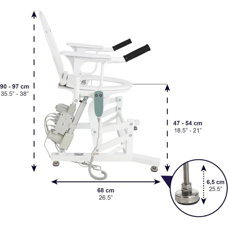 Bath and Toilet Chair - CAPRI