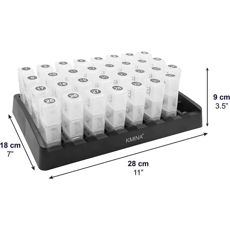 Caja de medicamentos mensual - 3 dosis