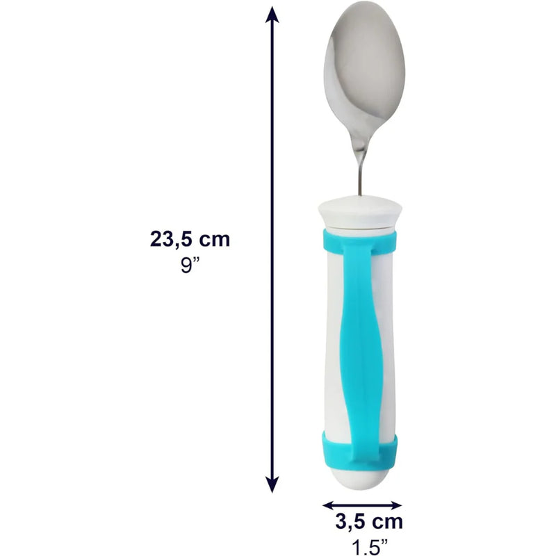Cuchara con mango flexible y peso