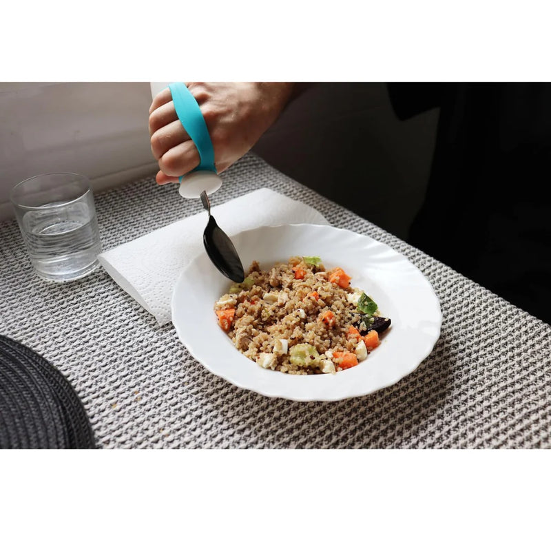 Cuchara con mango flexible y peso