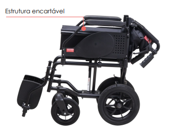 KET Manual Wheelchair - Folding Back - Aluminum - ORTHOS XXI